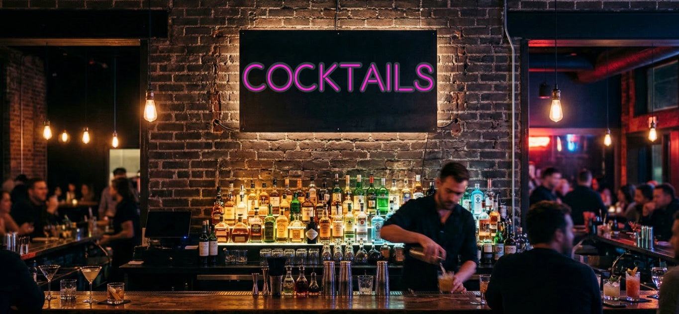 Dein Neonschild – COCKTAILS