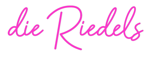 Personalisierbares Neon - LED - Schild in Pink, ideal als Wanddekoration für Wohnzimmer oder Geschäftsräume