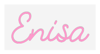 Personalisierbares Neon - LED - Schild in Pink, ideal als Wanddekoration für Wohnzimmer oder Geschäftsräume