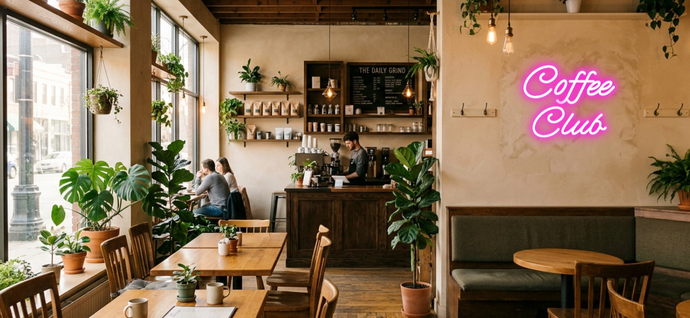 Dein Neonschild – COFFEE CLUB