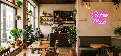 Dein Neonschild – COFFEE CLUB