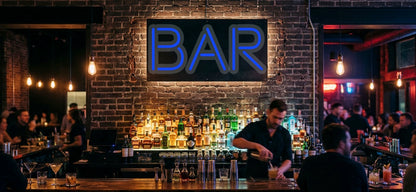 Dein Neonschild – BAR