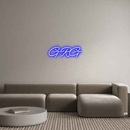 Personalisierbares Neon - LED - Schild in Pink, ideal als Wanddekoration für Wohnzimmer oder Geschäftsräume