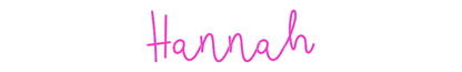 Personalisierbares Neon - LED - Schild in Pink, ideal als Wanddekoration für Wohnzimmer oder Geschäftsräume