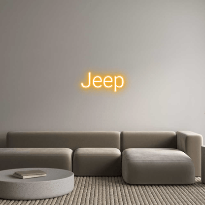 Personalisierbares Neon - LED - Schild in Pink, ideal als Wanddekoration für Wohnzimmer oder Geschäftsräume