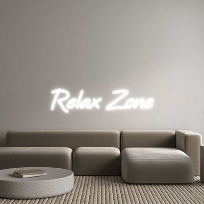 Personalisierbares Neon - LED - Schild in Pink, ideal als Wanddekoration für Wohnzimmer oder Geschäftsräume
