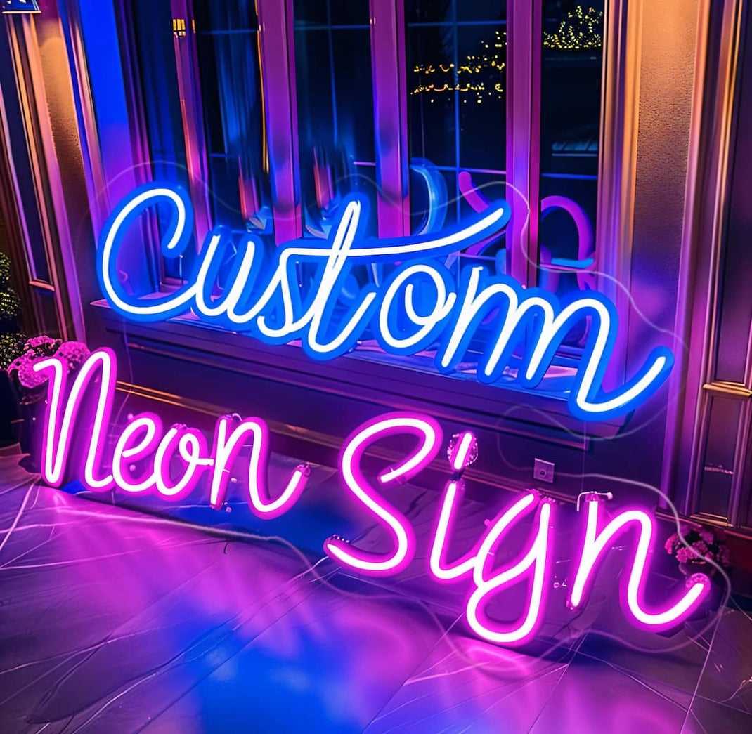 Personalisierte Neon-LED-Schilder von Glow Your Dreams