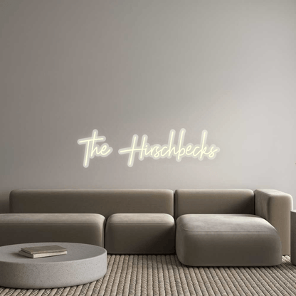 Personalisierbares Neon - LED - Schild in Pink, ideal als Wanddekoration für Wohnzimmer oder Geschäftsräume