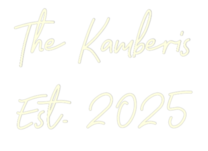 Personalisierbares Neon - LED - Schild in Pink, ideal als Wanddekoration für Wohnzimmer oder Geschäftsräume