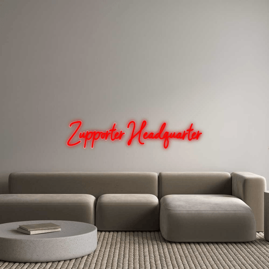 Personalisierbares Neon - LED - Schild in Pink, ideal als Wanddekoration für Wohnzimmer oder Geschäftsräume
