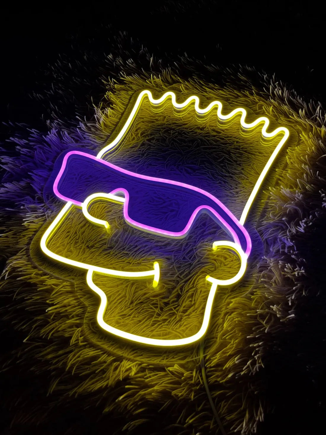 Personalisiertes LED-Neonschild als Wandmotiv für Zuhause
